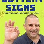 signs before winning lottery